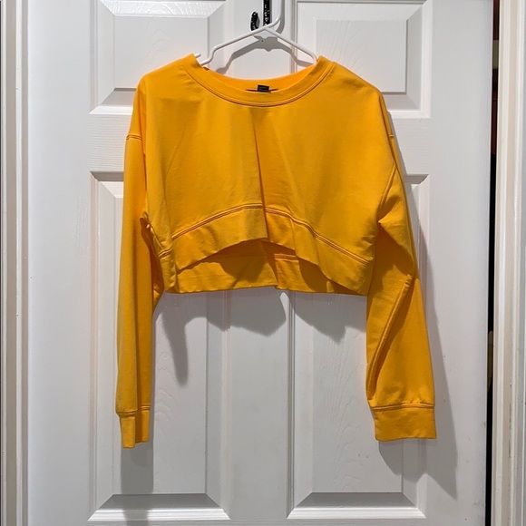 Forever 21 Sweaters - Cropped F21 Mustard Sweater